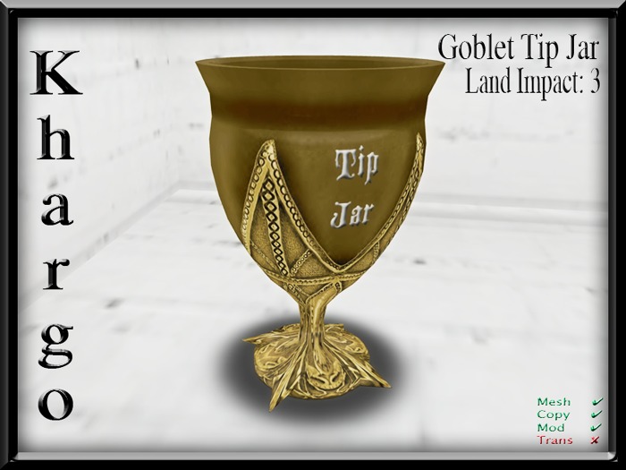 Khargo: Tip Jar/ Tipjar - Multifunction / Configurable / Split Tips