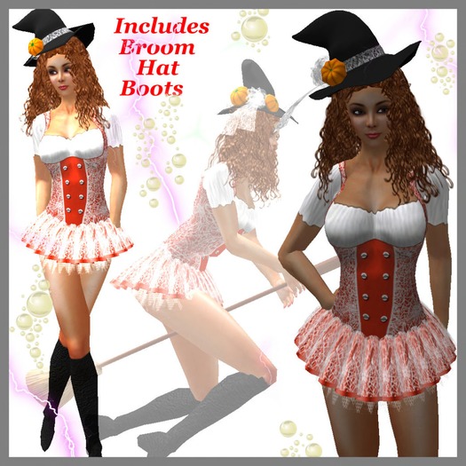 K&L Wicked witch Orangewhite