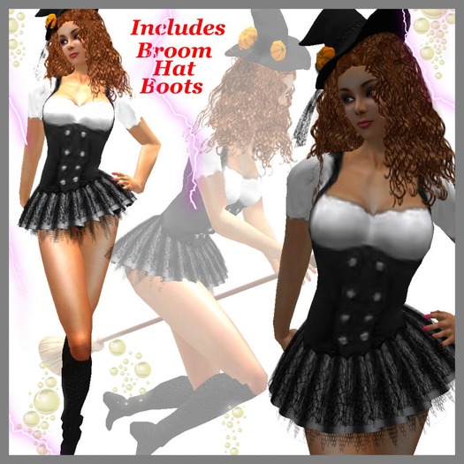 K&L Wicked witch  Blackwhite