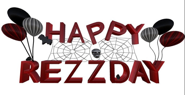 Happy Rezzday Goth