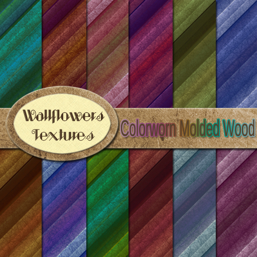 *Wallflowers* Colorworn Wood