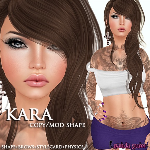 .:Panda Punx:. Body Shop Kara Shape  (Boxed)