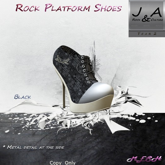 Rock Platform Black