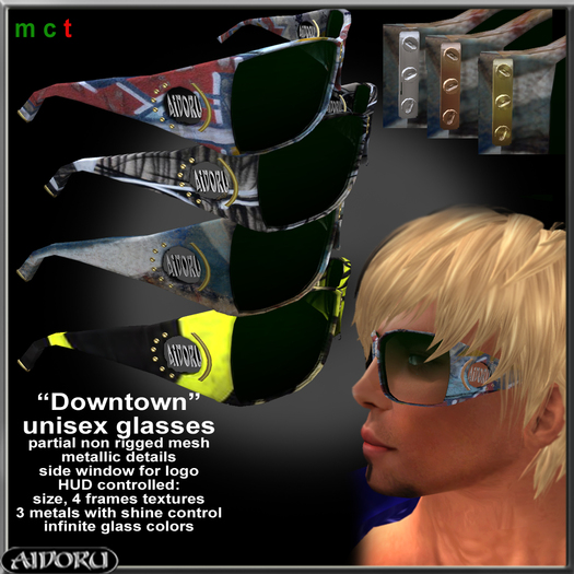 AIDORU Downtown glasses unisex hud driven 16gbf