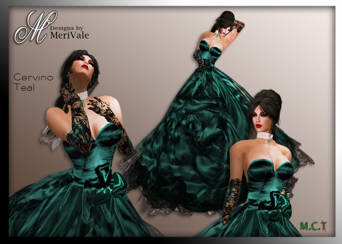 Merivale cervina teal