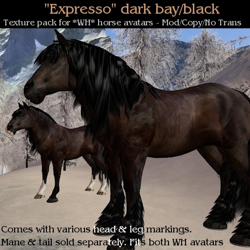WH - Expresso - Dark Bay / BlackTexture Pack