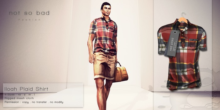 not so bad . mesh . ILOAH shirt . red