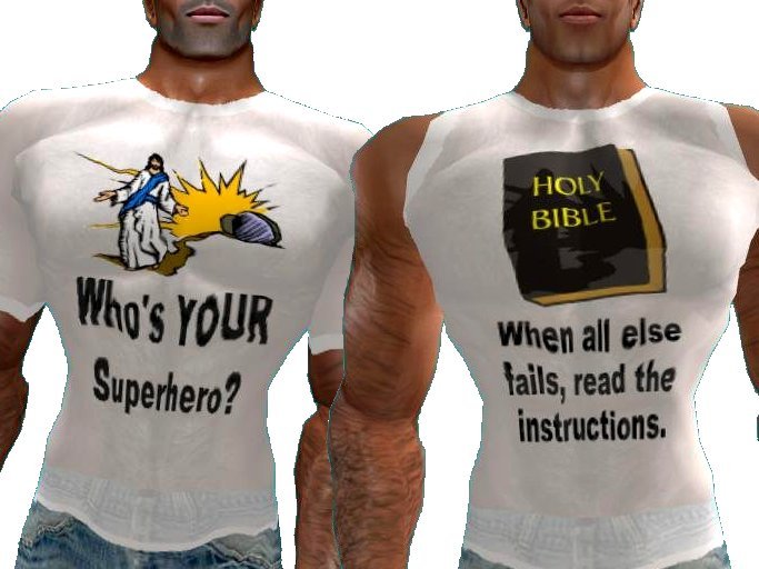 T-Shirts, Christian themed, men's interest