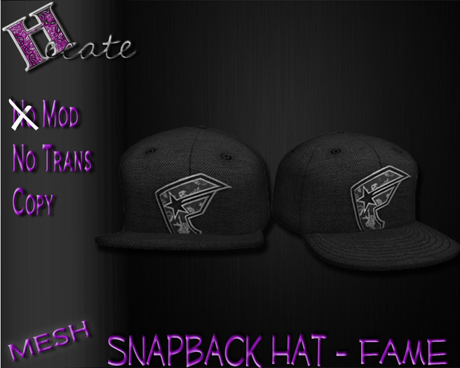 -HECATE- snapback hat - skull MESH