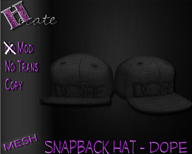 -HECATE- snapback hat - skull MESH