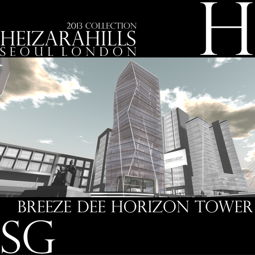 HEIZARAHILLS SG [Breeze Dee Horizon Tower] 142prims BOXED