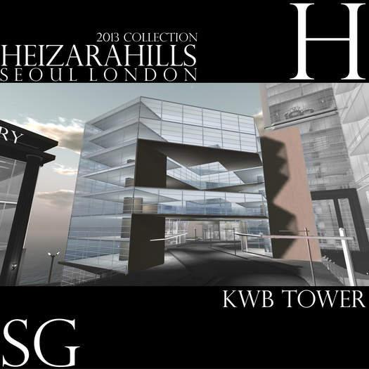 HEIZARAHILLS SG [KWB Tower] 135prims BOXED