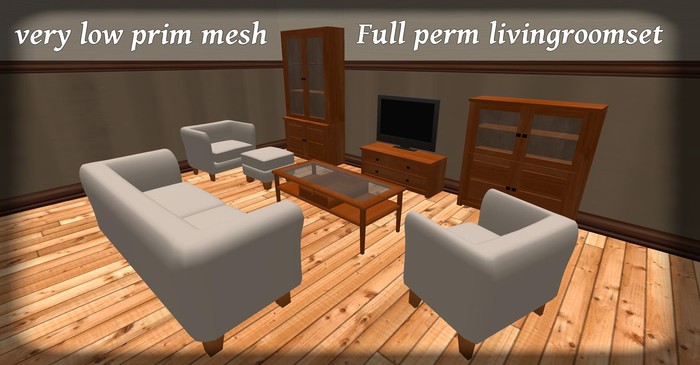 full perm livingroomset