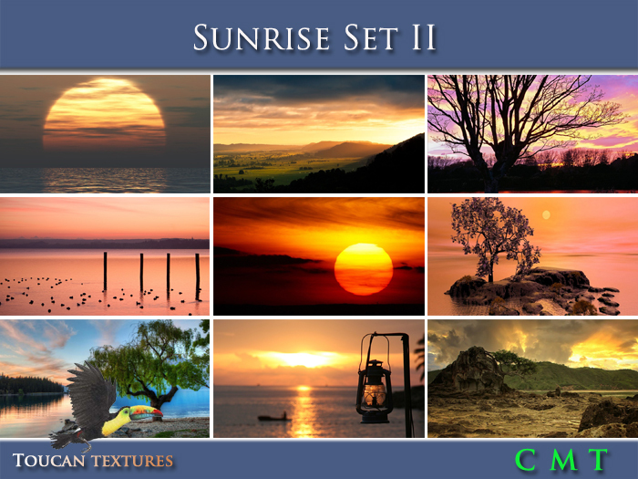 [Toucan Textures] Sunrise Set II 