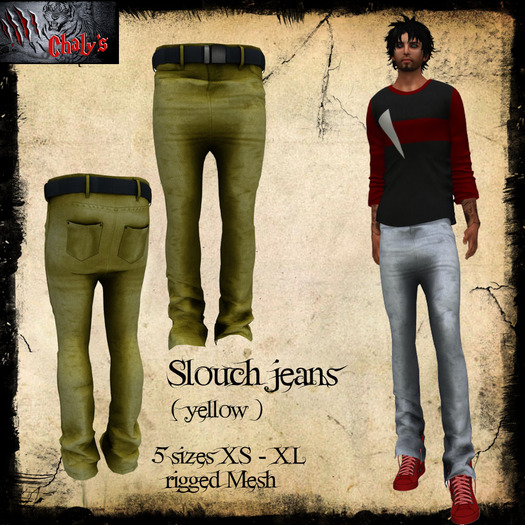 :: Chaly's :: Slouch Jeans purple