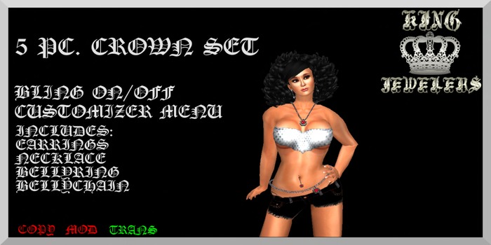 KJ-CROWN SET (BOXED)