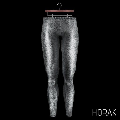 HORAK Leggings Boa Pattern Silver