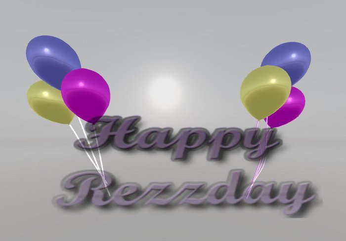 Rezzday Banner Ballon-a
