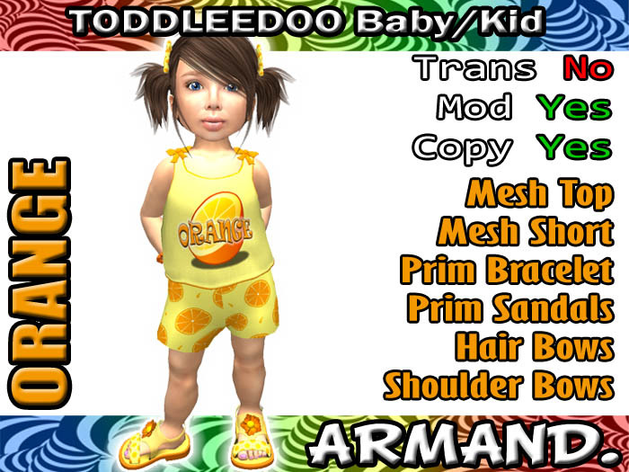 --ARMAND-- FRUITS - ORANGE