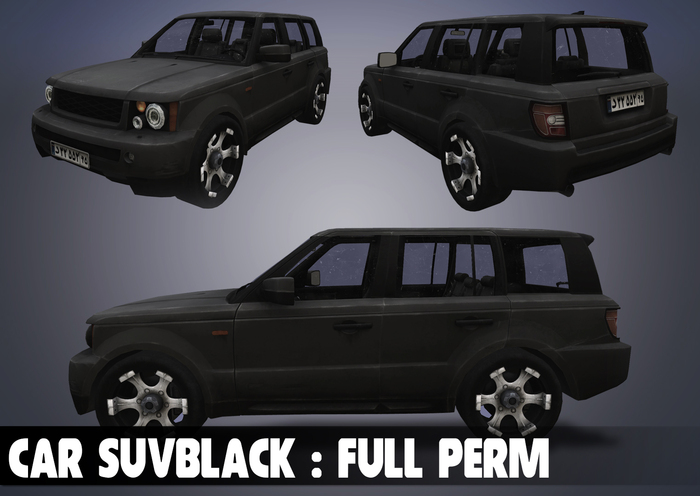 " Car Suv : Combat full perm - Not Scripted "