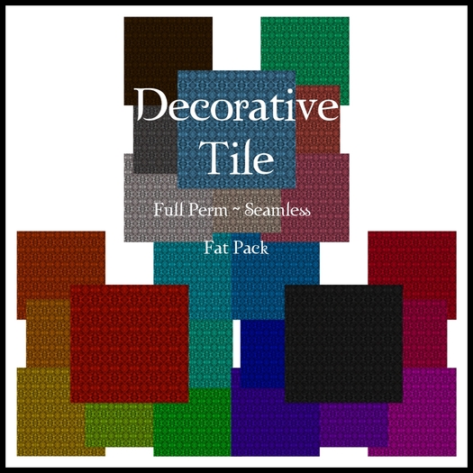 Eternal Creativity ~ Decorative Tile fat pack