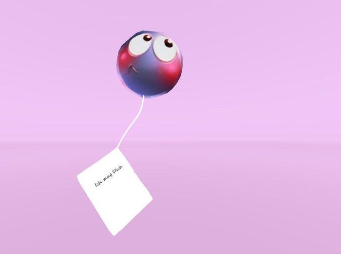 Ballon Ich mag Dich
