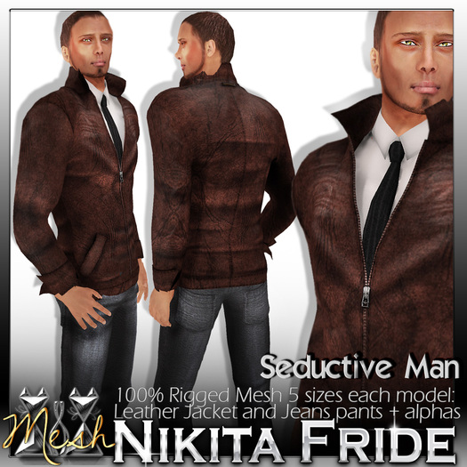 [NikitaFride] Rigged Mesh Seductive Man