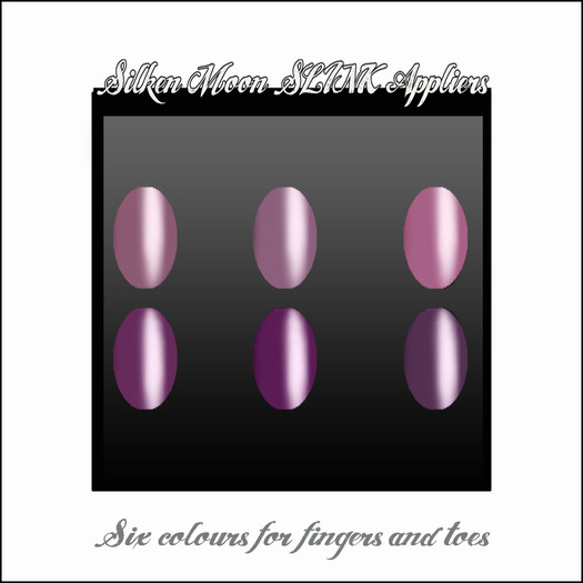 Silken Moon SLINK Finger/Toenails  Tartan