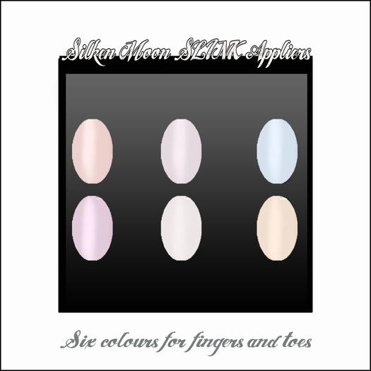 Silken Moon SLINK Finger/Toenails  Tartan