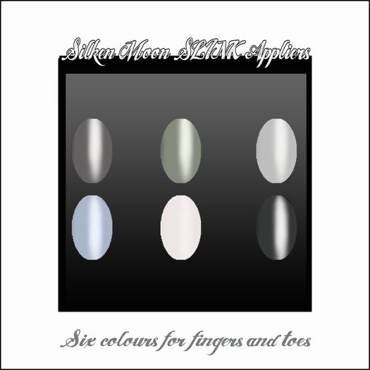 Silken Moon SLINK Finger/Toenails  Tartan