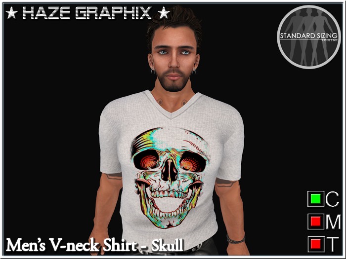 [HG] Men's V-Neck - DEMO