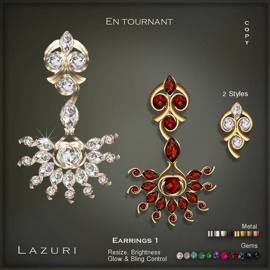 Lazuri En Tournant Earrings1