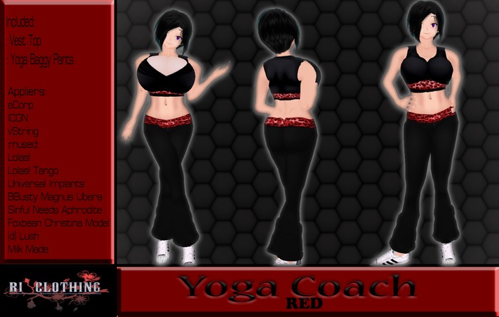 ~RI~ YOGA COACH (RED)