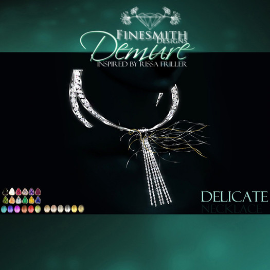 Finesmith Rissa Demure- delicate necklace