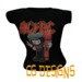 Second Life Marketplace - Women's AC/DC Dirty Deeds T Shirt ++MESH++