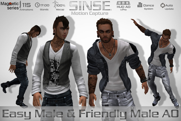 [SINSE] Easy Male & Friendly Male AO Motion Capture