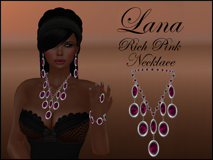 LANA RICH PINK NECKLACE