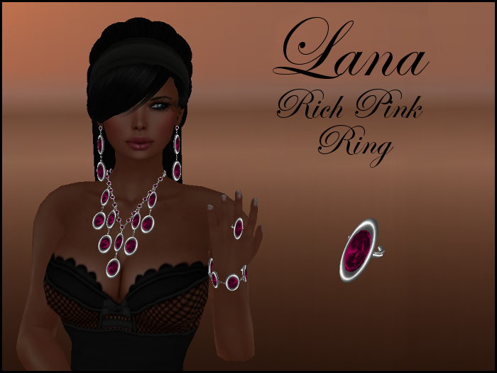 LANA RICH PINK RING - PROMO