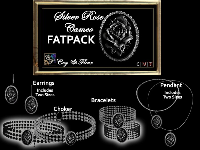 C&F Red Rose Cameo Bundle