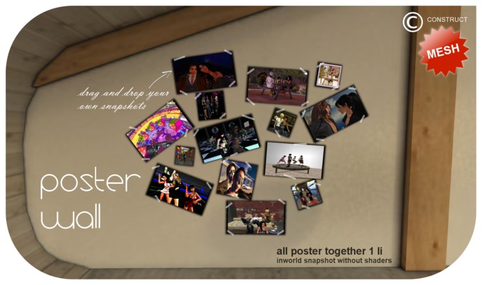 Construct - Mesh Poster Wall