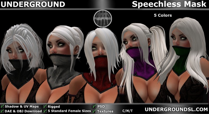 (UG) - Speechless Mask & Psd(Boxed)