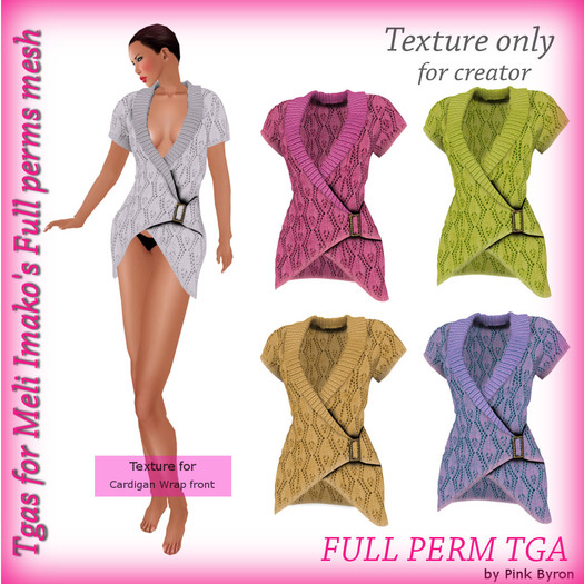 Cardigan Wrap  - Tgas for Meli Imako's Full perms mesh