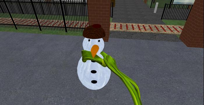 Old Fashioned Snowman