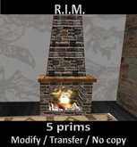 chimenea piedra MOntana