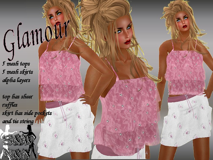 (N&N)Glamour skirt outfit