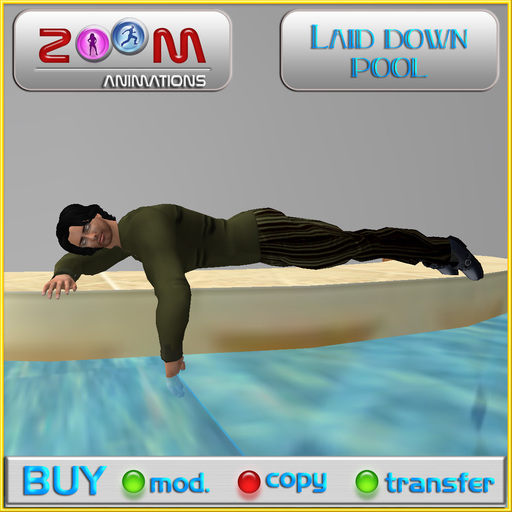 Laid down pool Animation