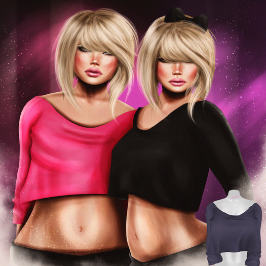 Mesh Casual Top in darksky