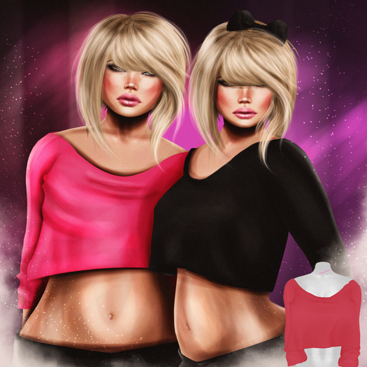 Mesh Casual Top in Salmon