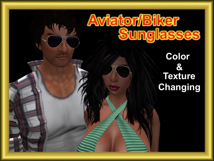 Aviator/Biker Glasses