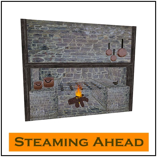 SA Tudor Kitchen fire